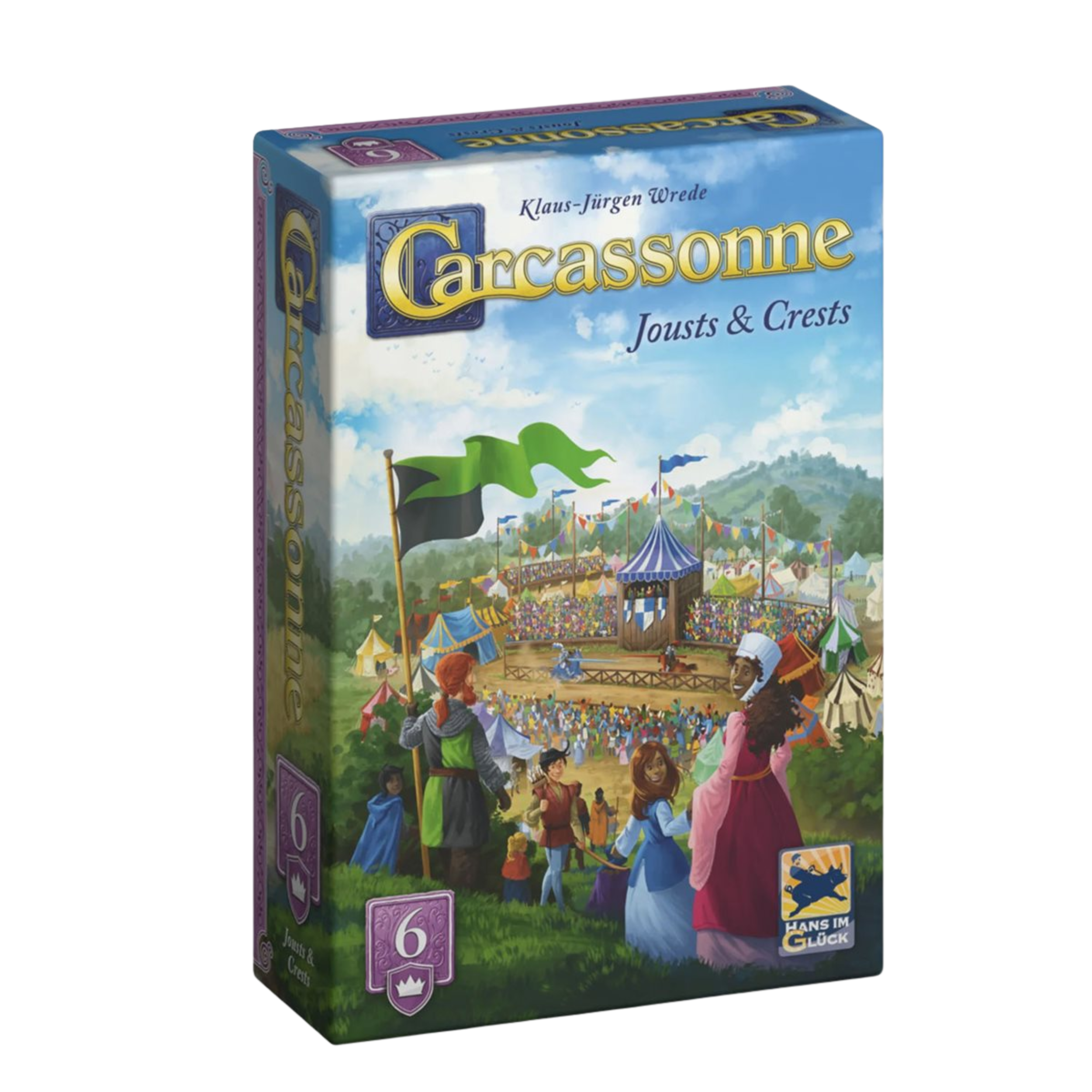 Carcassonne Exp 6: Jousts and Crests (2025 Refresh)